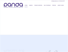 Tablet Screenshot of pandaidx.com